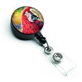 Carolines Treasures Bird Parrot Retractable Badge Reel 8607BR